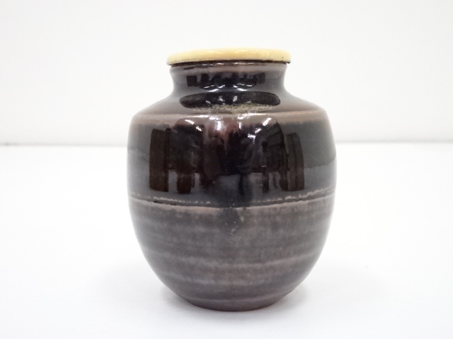 道具 ] - 道具 京焼 森岡嘉祥造 肩衝茶入（共箱） □z | ネット